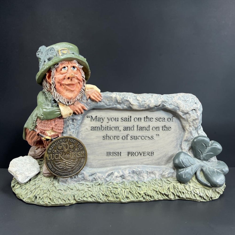 Roman Declans Finnians Guardians of the Blarney Stone Leprechaun‎ Figurine 44466